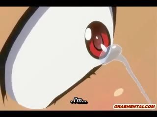 Hentai elf gets putz susu filling her throat by kampung monsters
