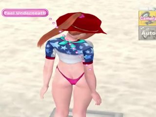 Fascinante praia 3 gameplay - hentai jogo