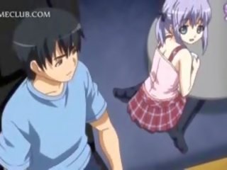Utanjaň anime gurjak in apron jumping craving pecker in bed