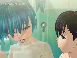 Anime pagtatalik video manika makakakuha ng fucked mabuti sa dutsa