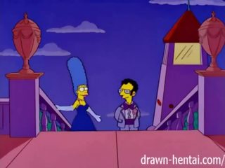 Simpsons vuxen filma - marge och artie afterparty
