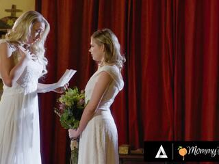 MOMMY'S mistress - Bridesmaid Katie Morgan Bangs Hard Her Stepdaughter Coco Lovelock Before Her Wedding