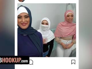 Hijab ryšio - nekaltas paauglys violet gems praranda pati